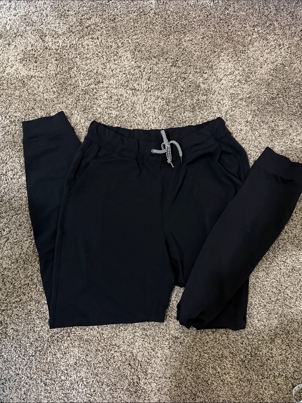 Yogalicious Black Jogger Pants with Pockets!